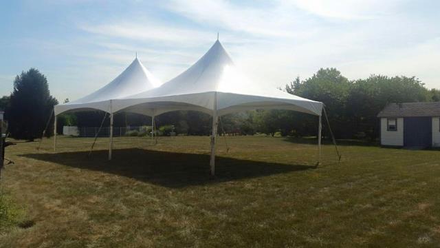 Rental store for TENT PACKAGE  4 SUMMER 20  X 40 in Hillsborough NJ