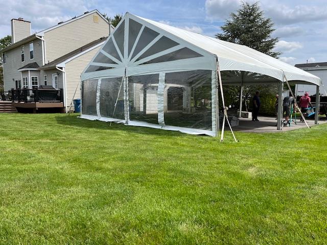 Rental store for TENT PACKAGE  5 SUMMER 30  X 30 in Hillsborough NJ