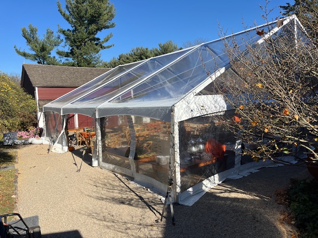 Rental store for 40  X 45  FRAME CLEAR TOP TENT in Hillsborough NJ